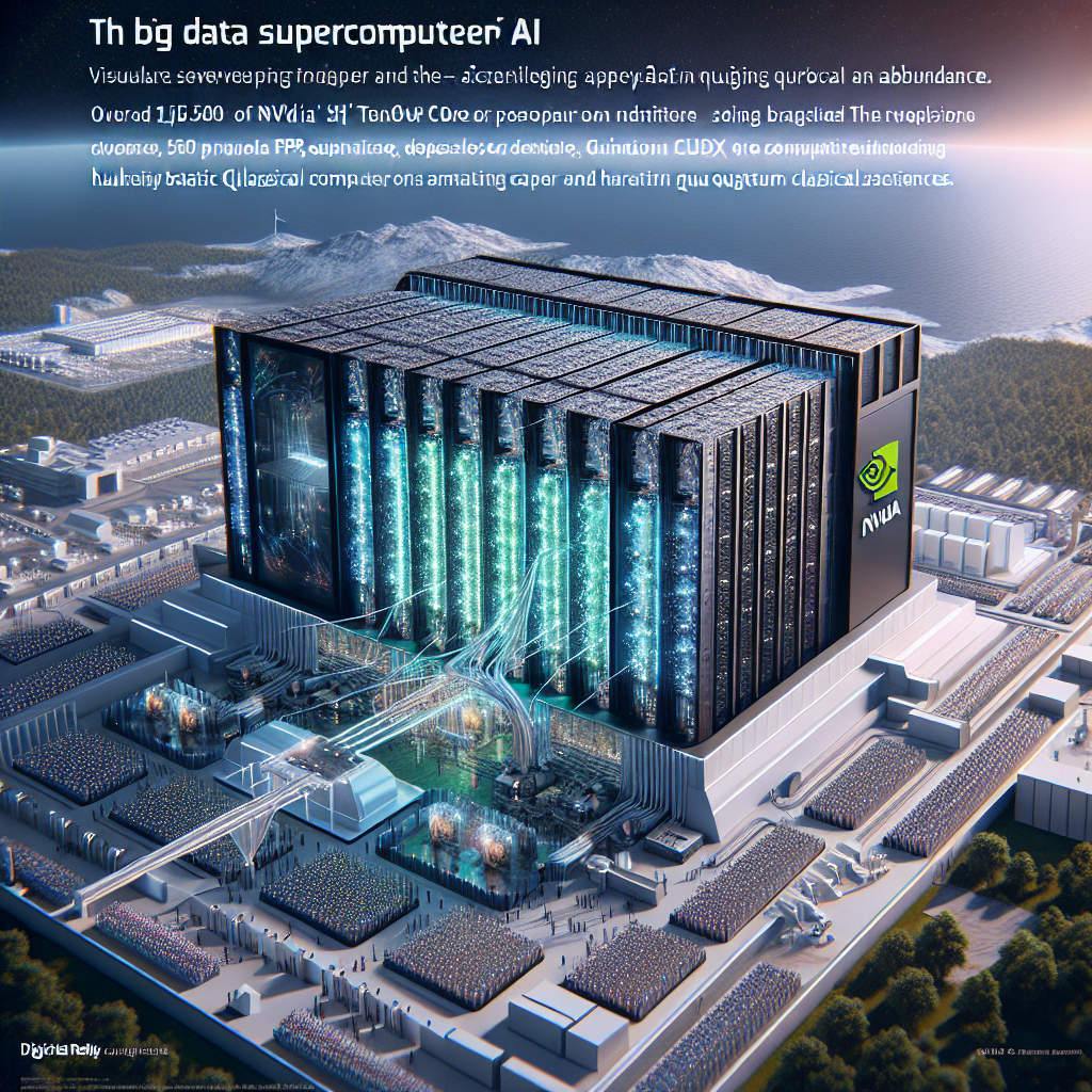 Danmark Bygger Avanceret Nvidia Ai Supercomputer Med Kvantecomputer